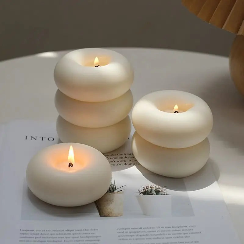 Donut Stack Scented Wax Candle