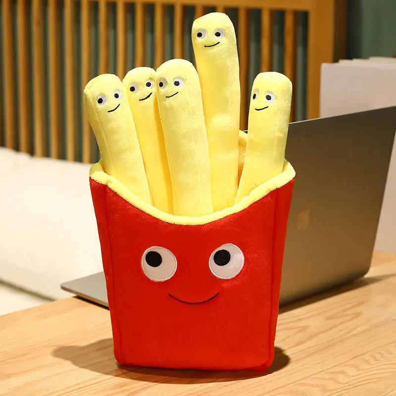 French Fries Plush Pillow