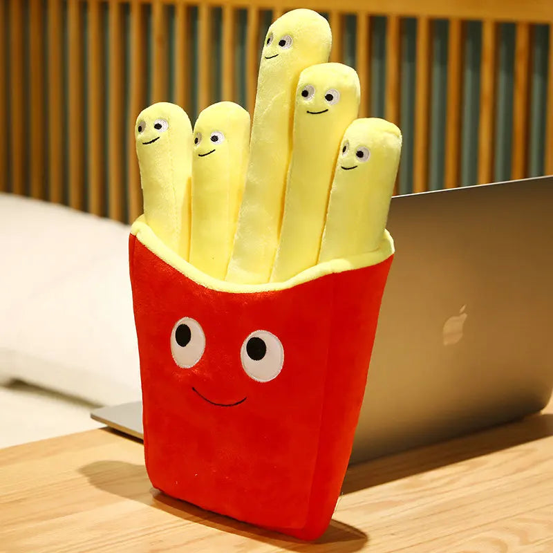 French Fries Plush Pillow