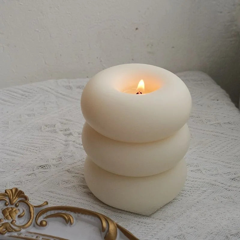 Donut Stack Scented Wax Candle