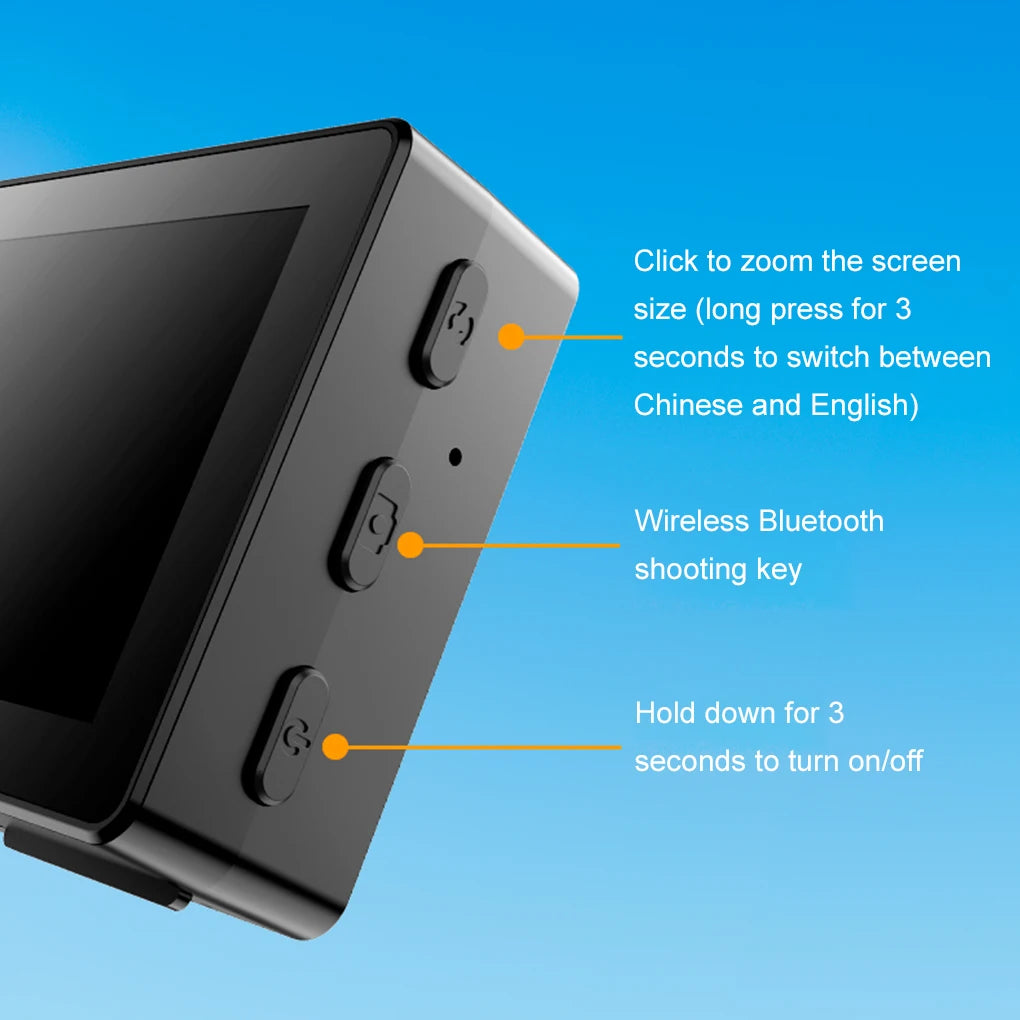 Wireless Rear-Camera Selfie Screen
