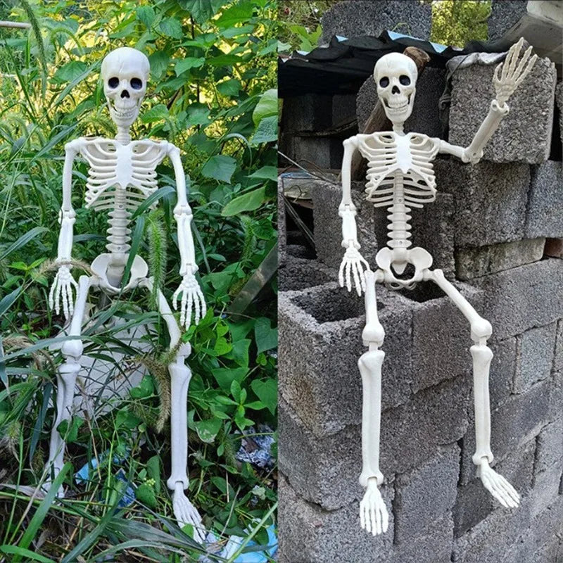 40cm posable Halloween skeleton decoration
