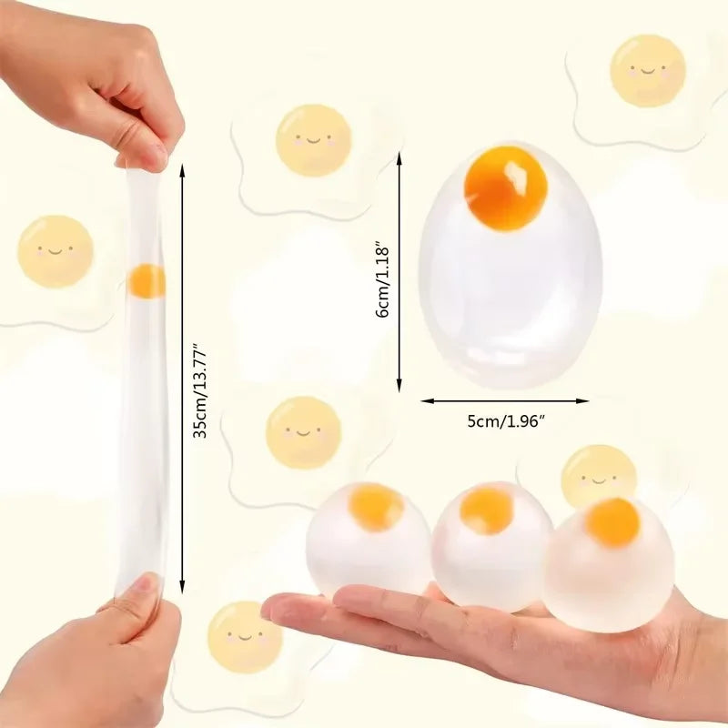 Funky Egg Squishy Fidget Toy