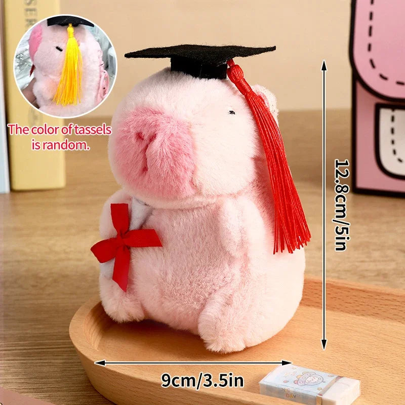 Capybara Plush Keychain