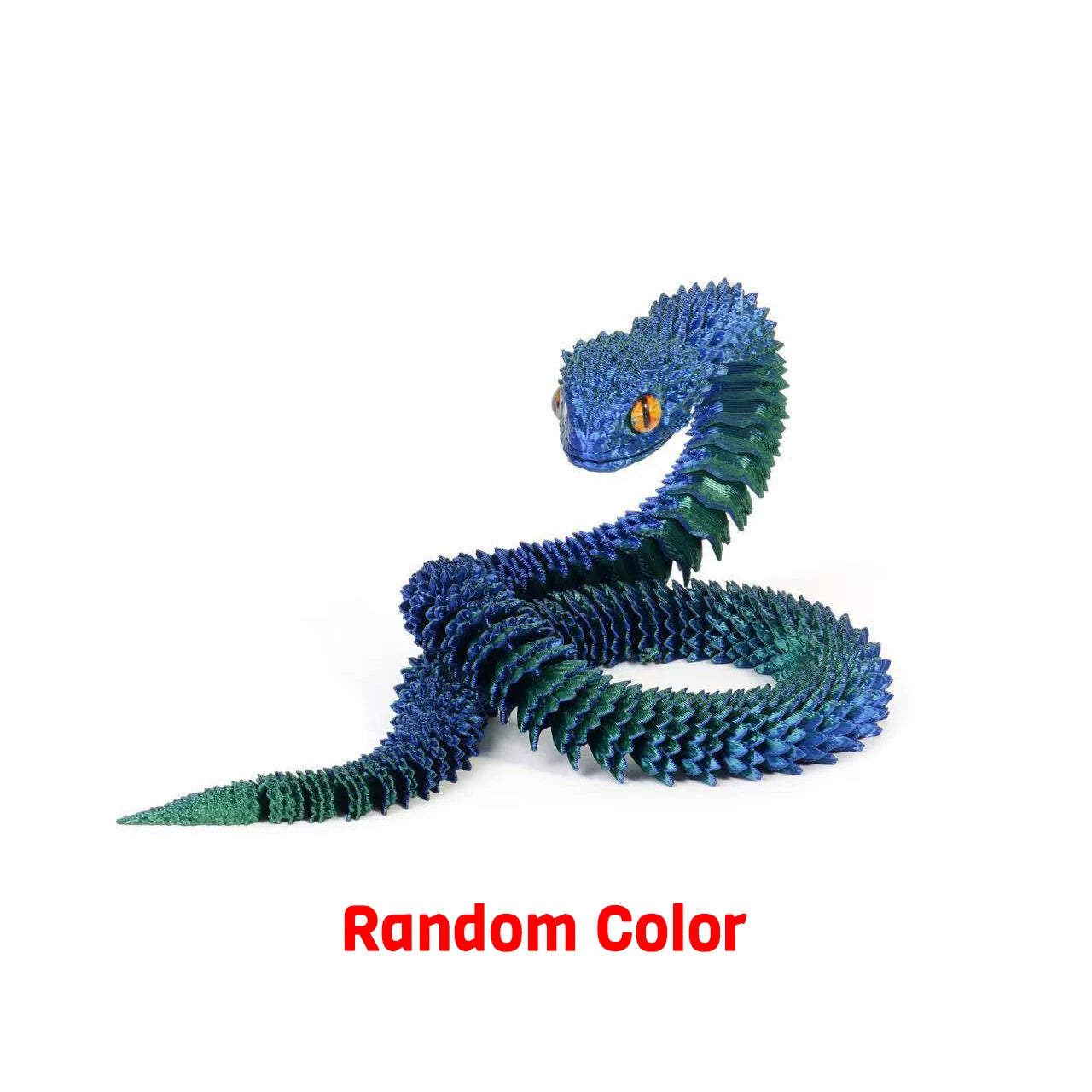 3D Printed Snake Fidget