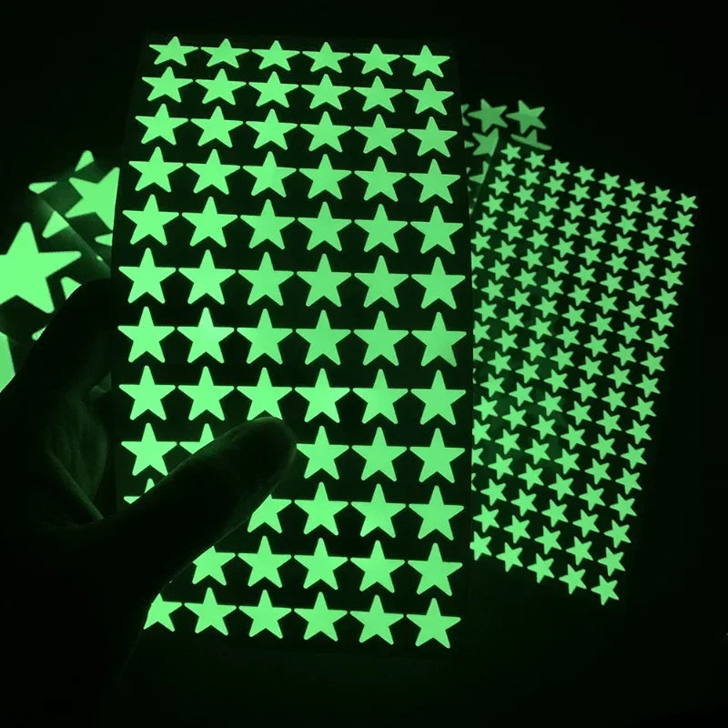 Glow-in-the-Dark Stars & Moon Wall Stickers