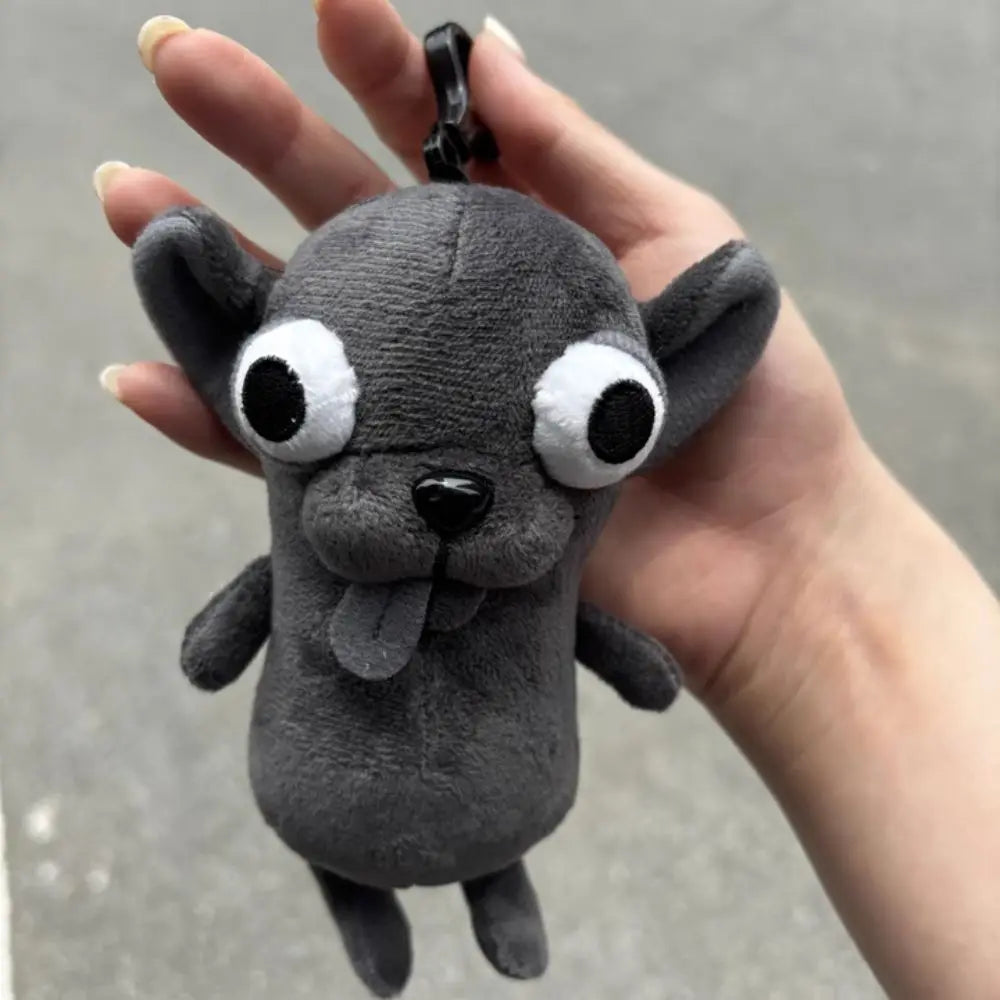 Realistic Chihuahua Plush Keychain – 12cm
