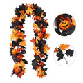 Black Pumpkin Halloween Garland
