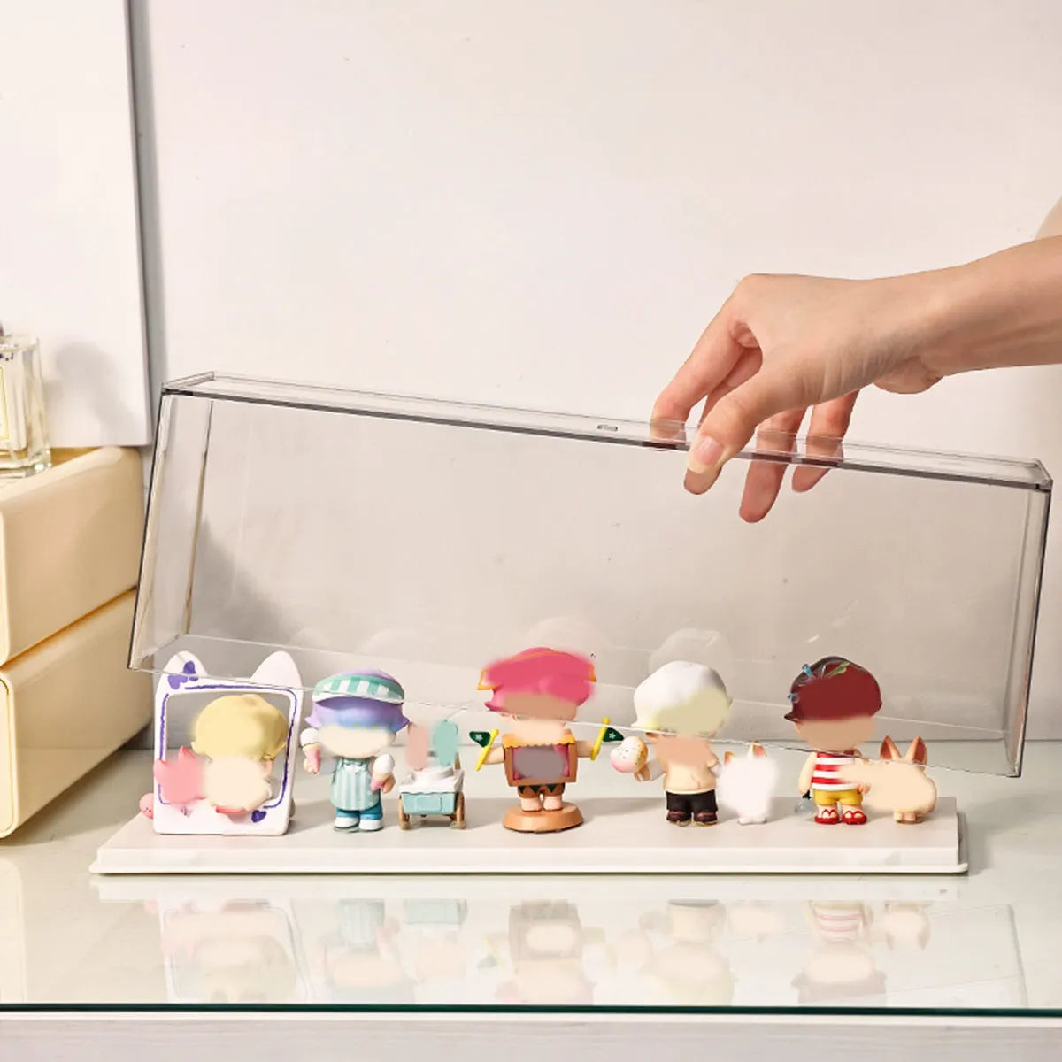 Stackable Clear Collectible Display Case