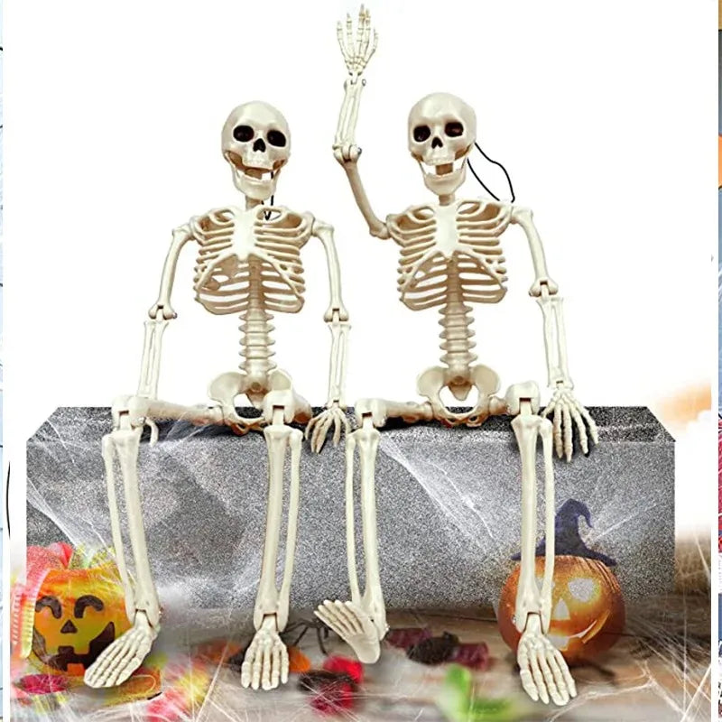 Articulated Halloween skeleton prop
