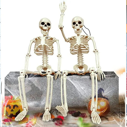 Articulated Halloween skeleton prop