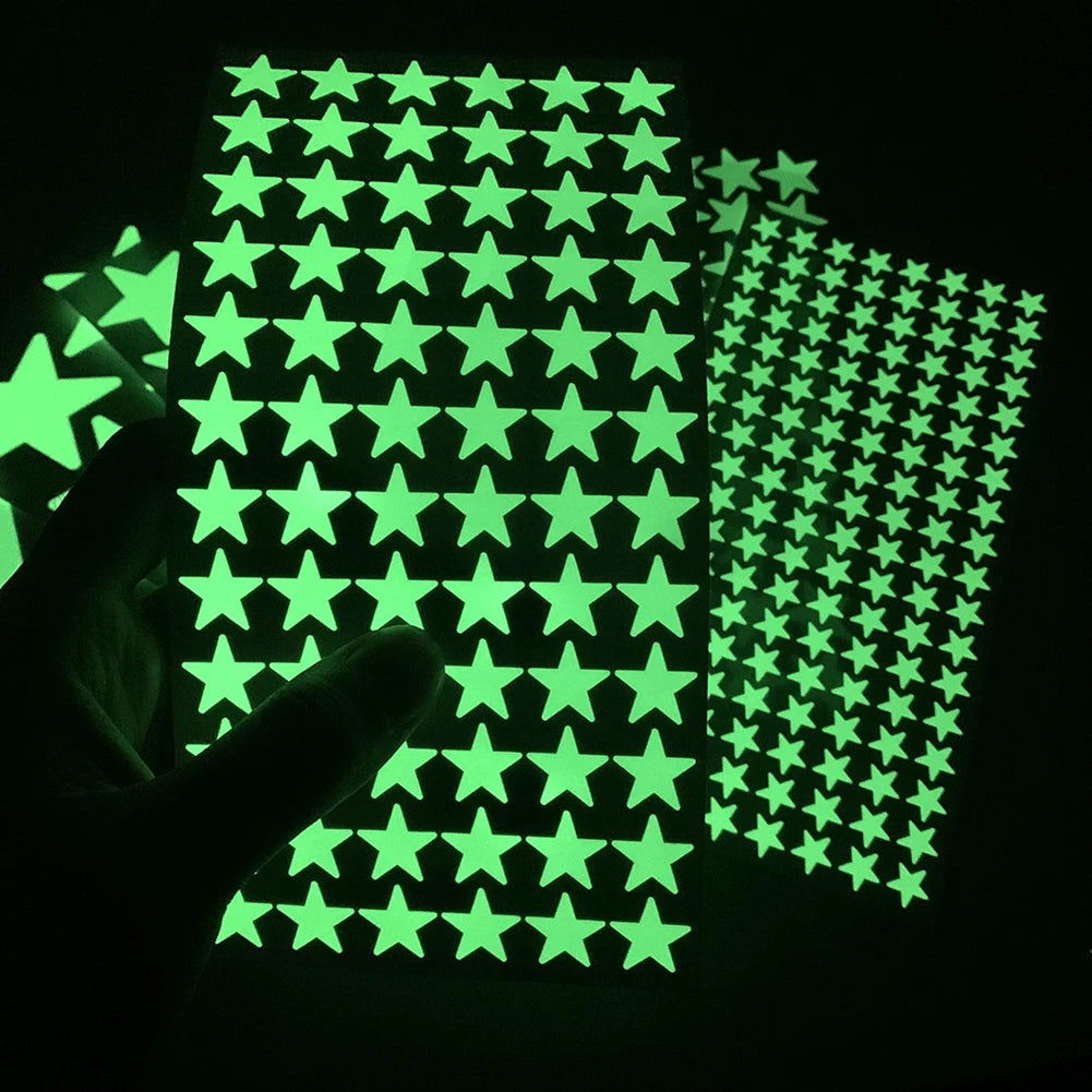 Glow-in-the-Dark Star Wall Stickers