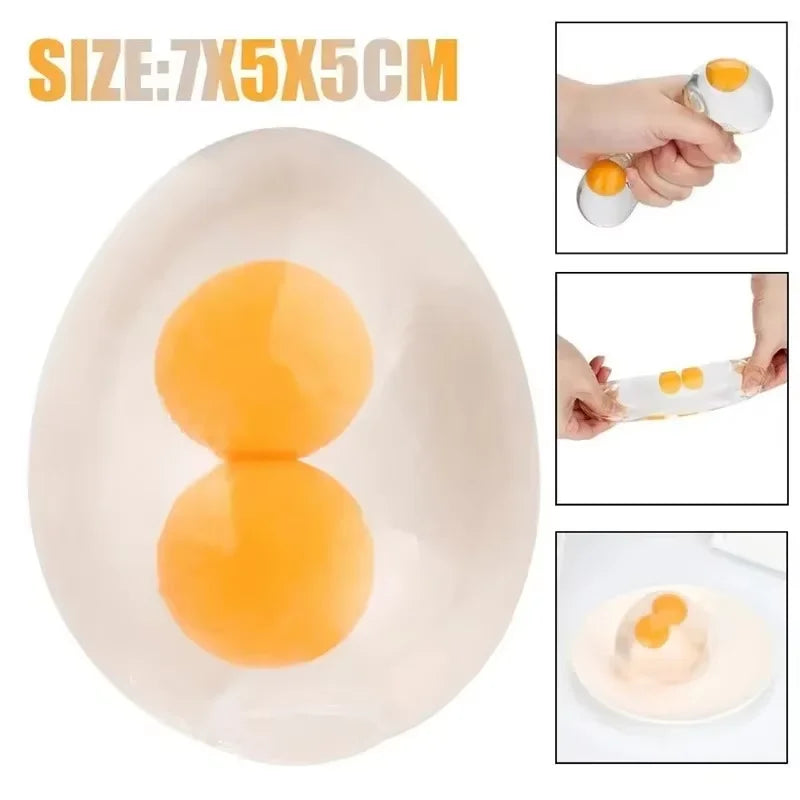 Funky Egg Squishy Fidget Toy