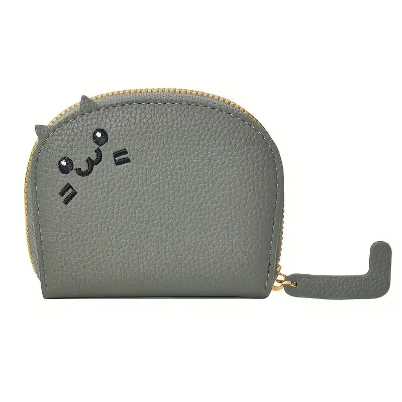 Cat-Shaped Card Wallet