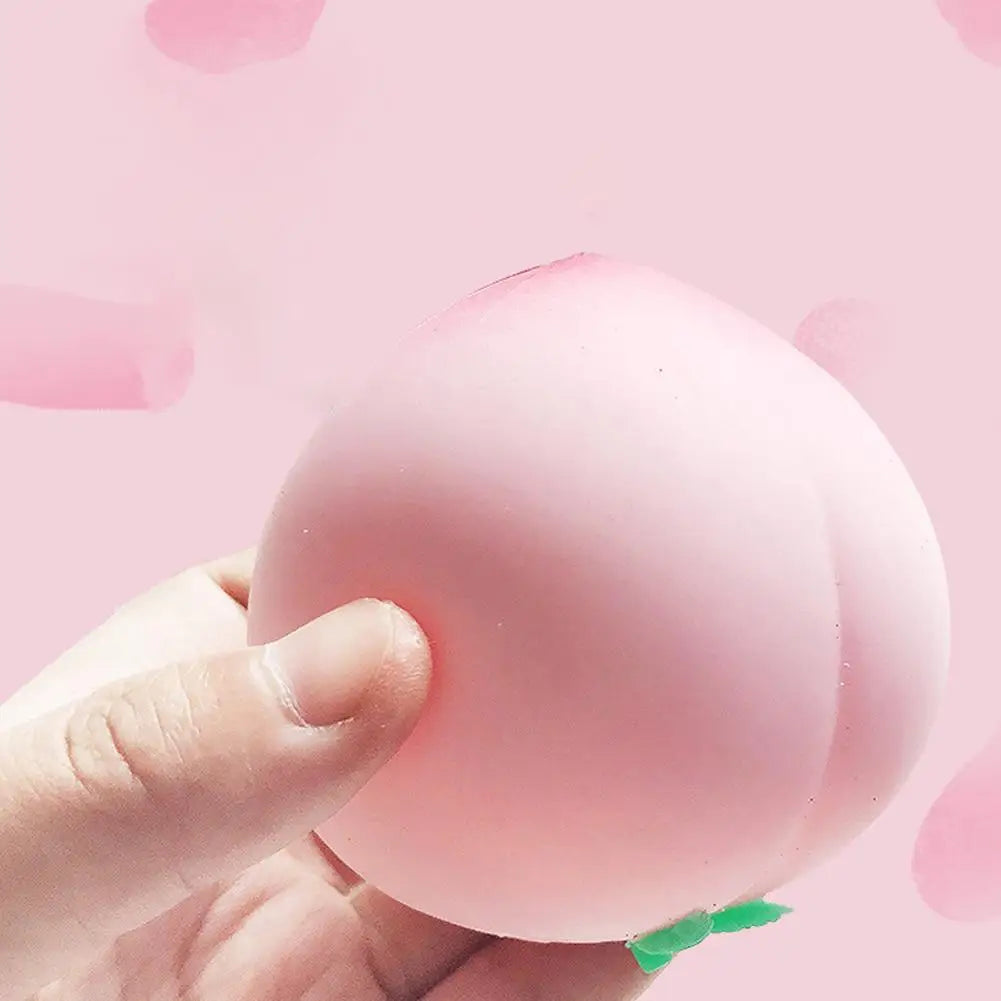 Juicy Peach Squishy Toy
