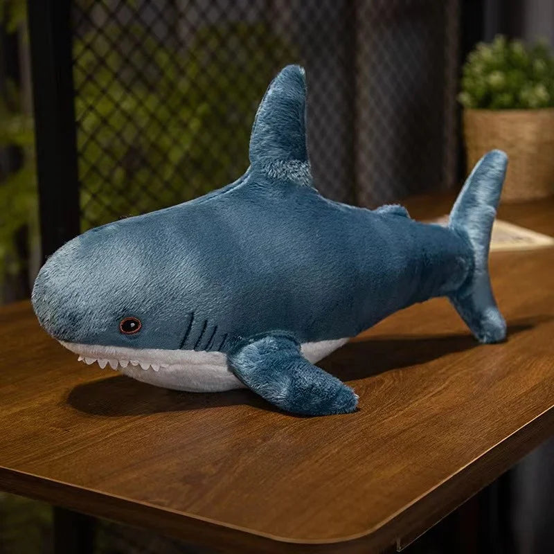 Giant Blue Shark Plush