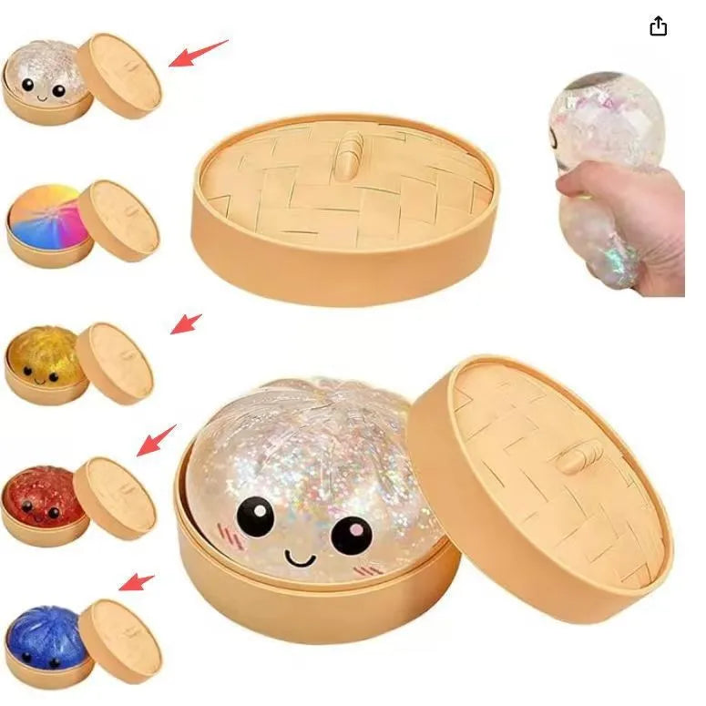 Glitter Dumpling Squishy