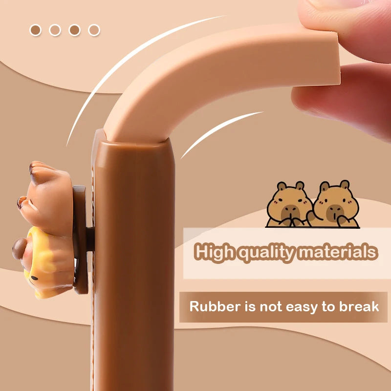 Capybara Retractable Eraser
