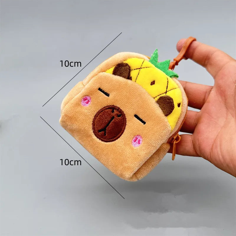 Capybara Plush Coin Purse