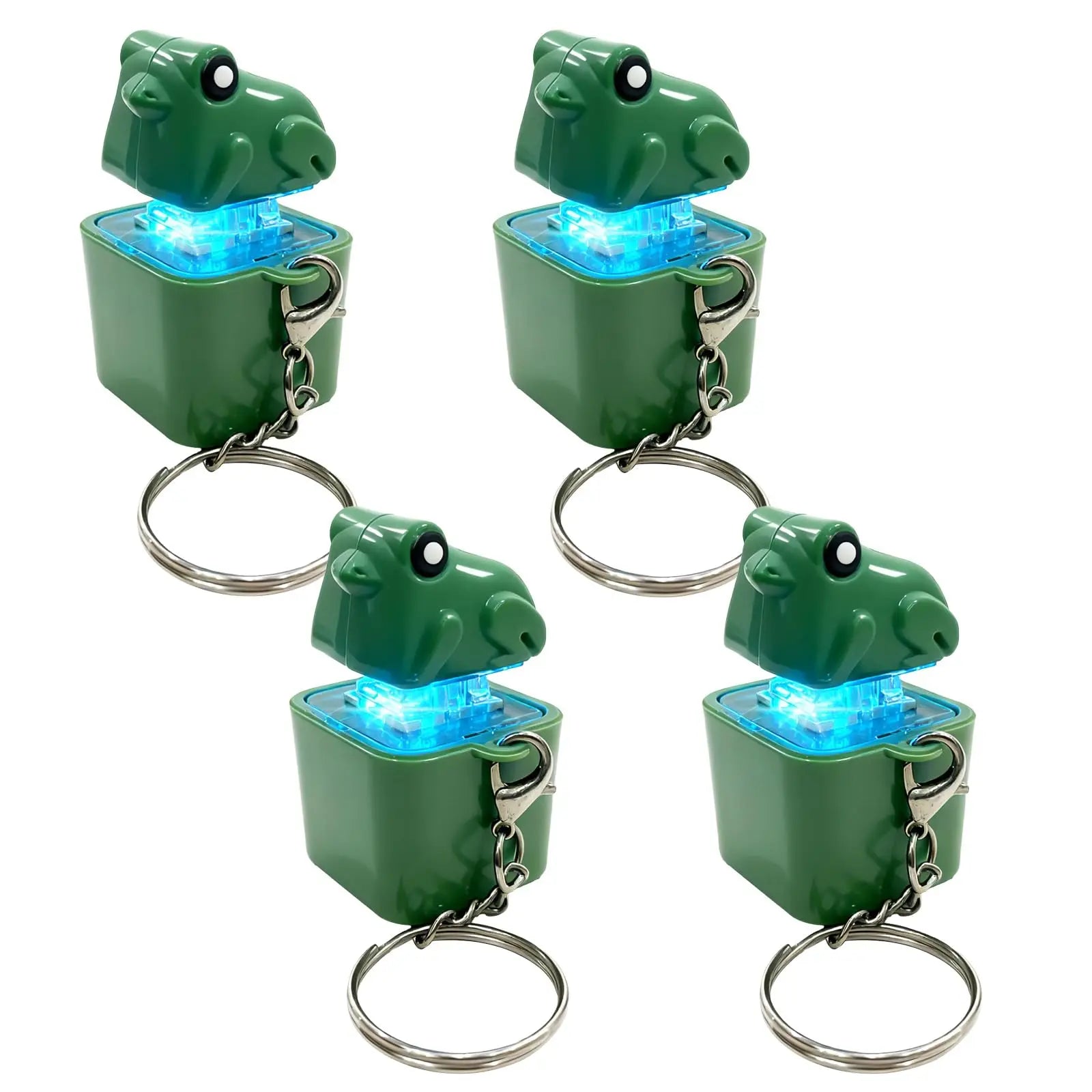 Croaking Frog Fidget Keychain