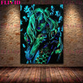Glow-in-the-Dark Zodiac & Witchy Wall Art