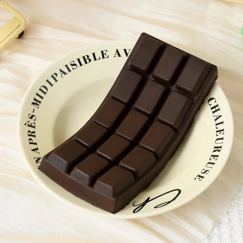 Realistic chocolate squishy detail
