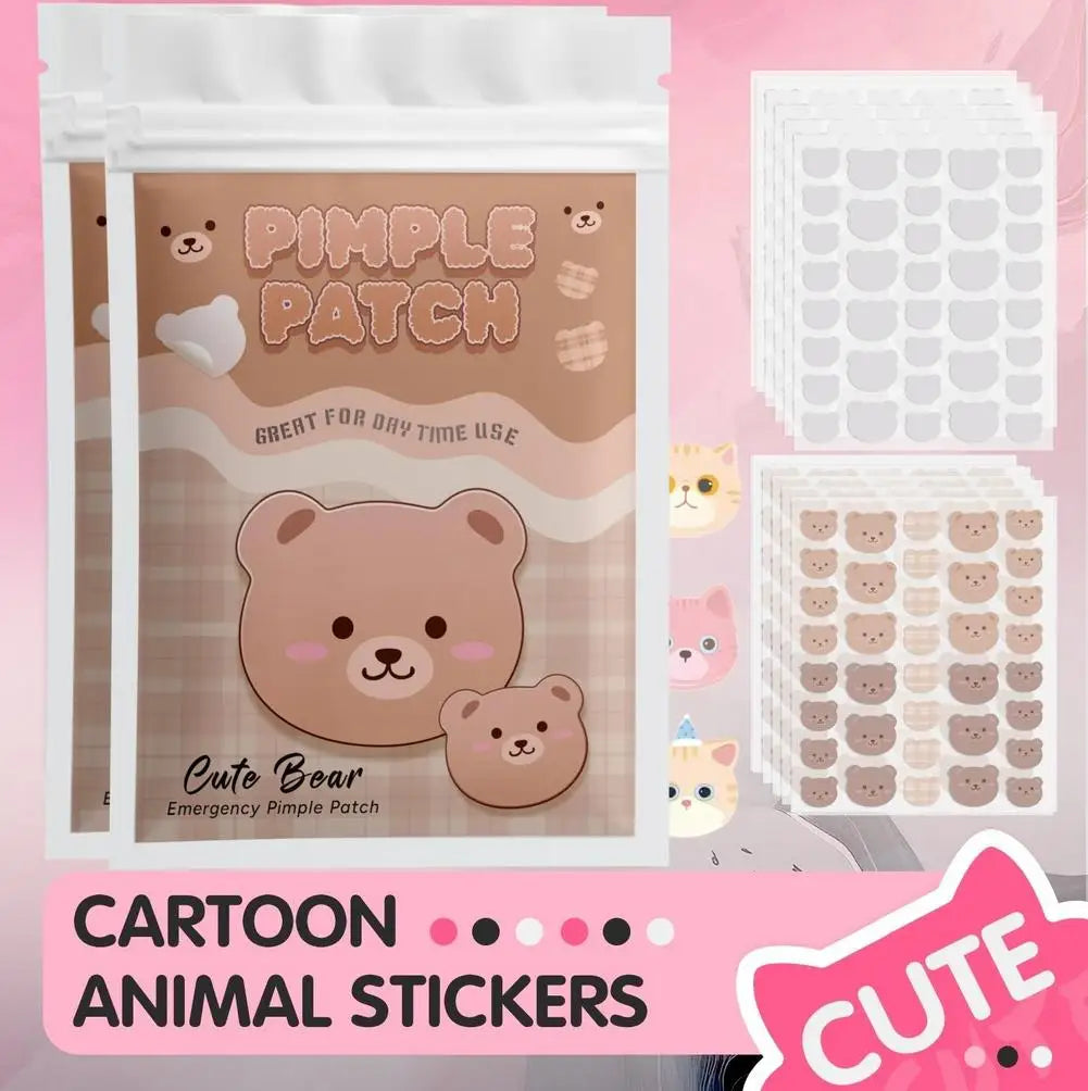 Cartoon Hydrocolloid Blemish Patches – 720 Pack
