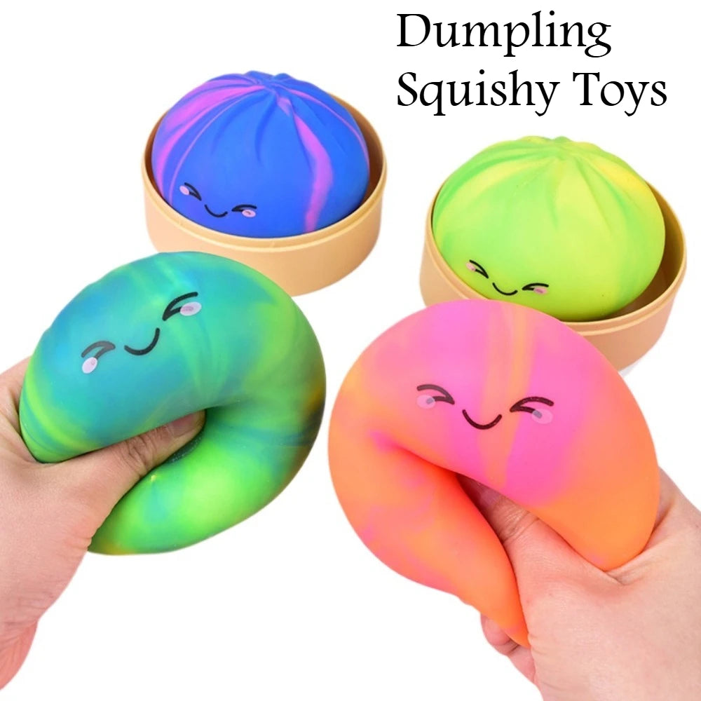 Dumpling Squishy in Gift Box
