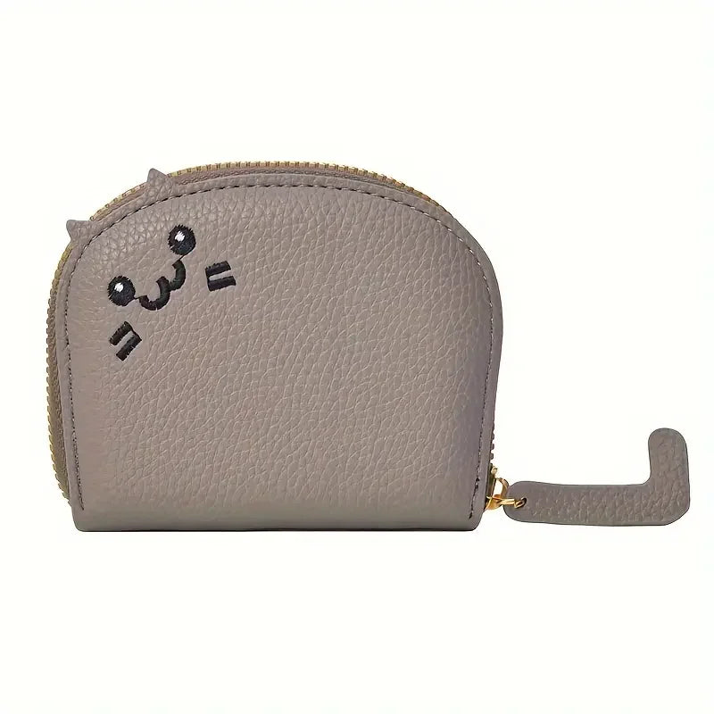 Cat-Shaped Card Wallet