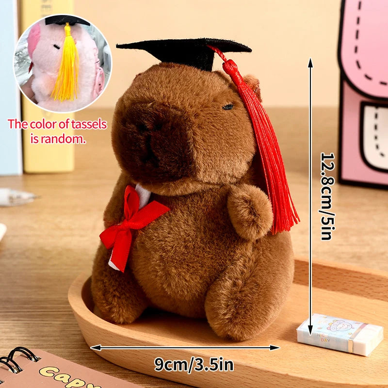 Capybara Plush Keychain