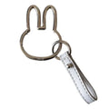 Miffy Rabbit Head Keychain – Cute Bag Charm