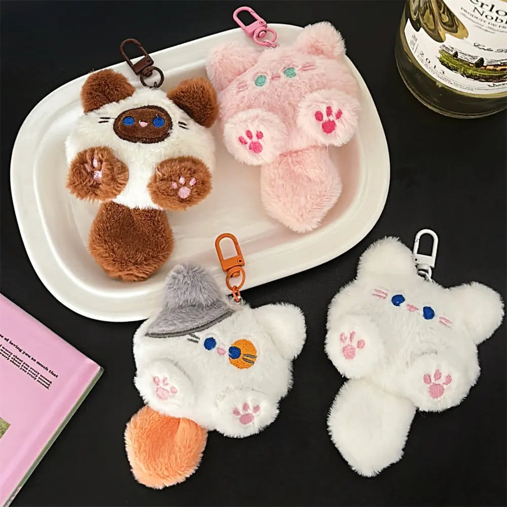 Plush Cat Bag Charm