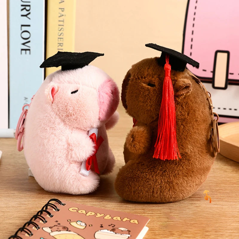Capybara Plush Keychain