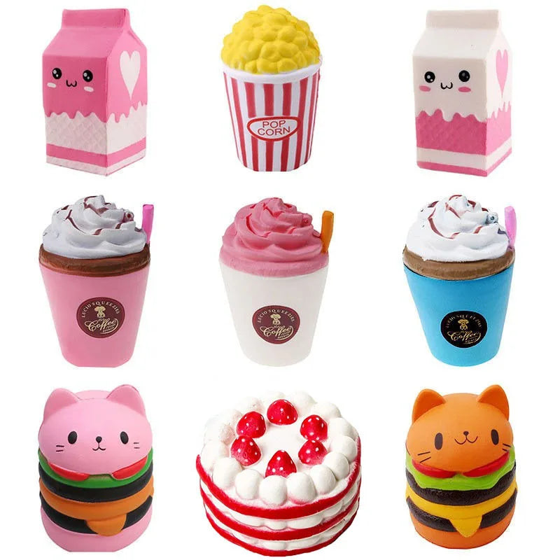 Jumbo Kawaii Food Squishies