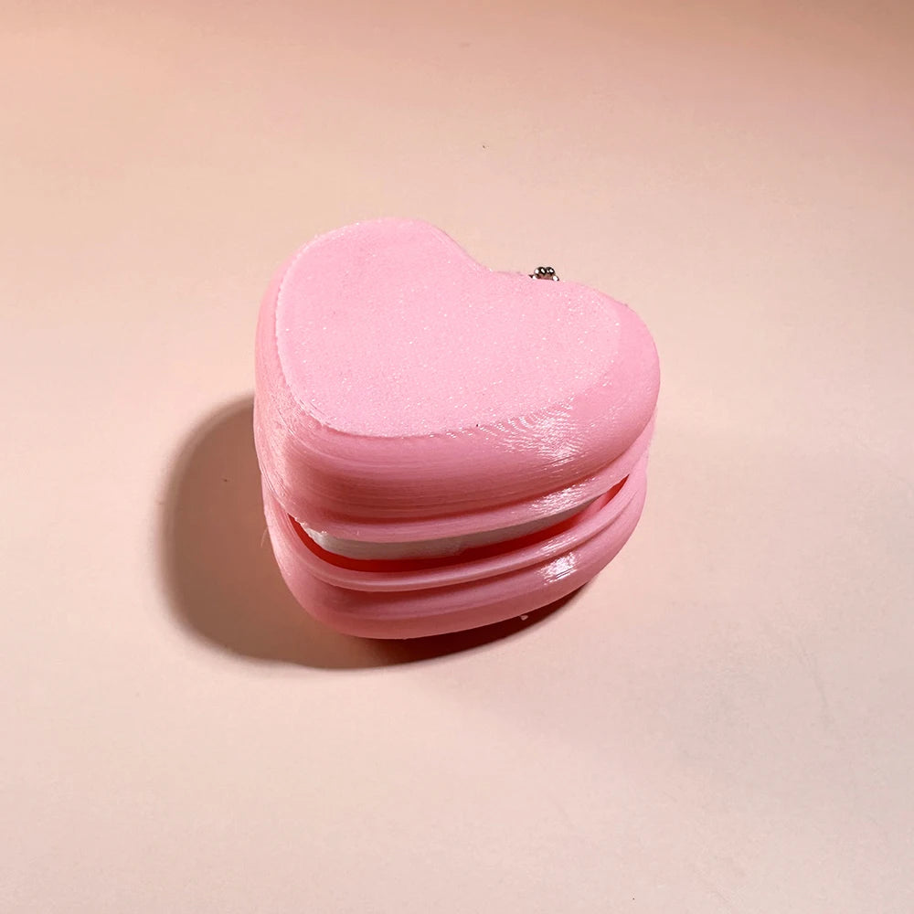 Food Clicker Fidget Keychain