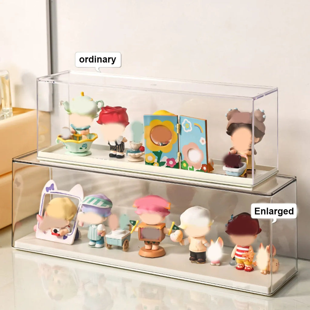 Stackable Clear Collectible Display Case