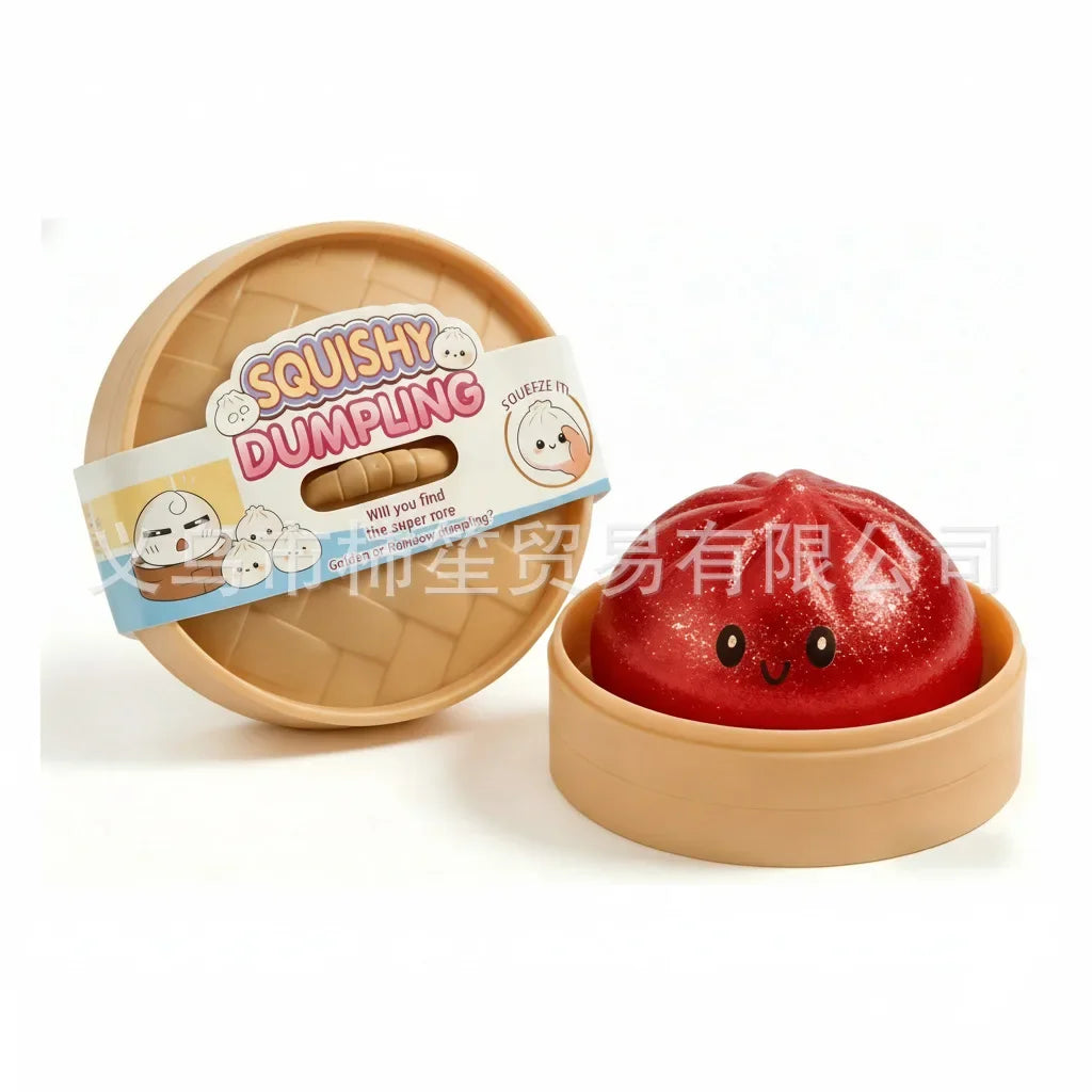 Halloween Ghost Dumpling Squishy – Slow-Rise Stress Toy