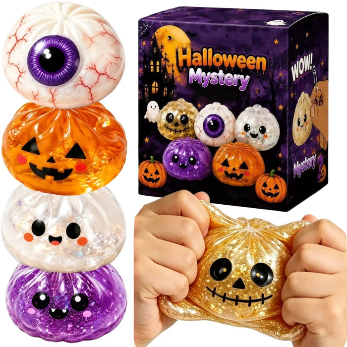 Halloween Ghost Dumpling Squishy Collection