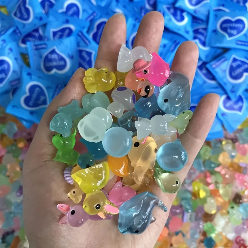 Glow-in-the-Dark Mini Animals