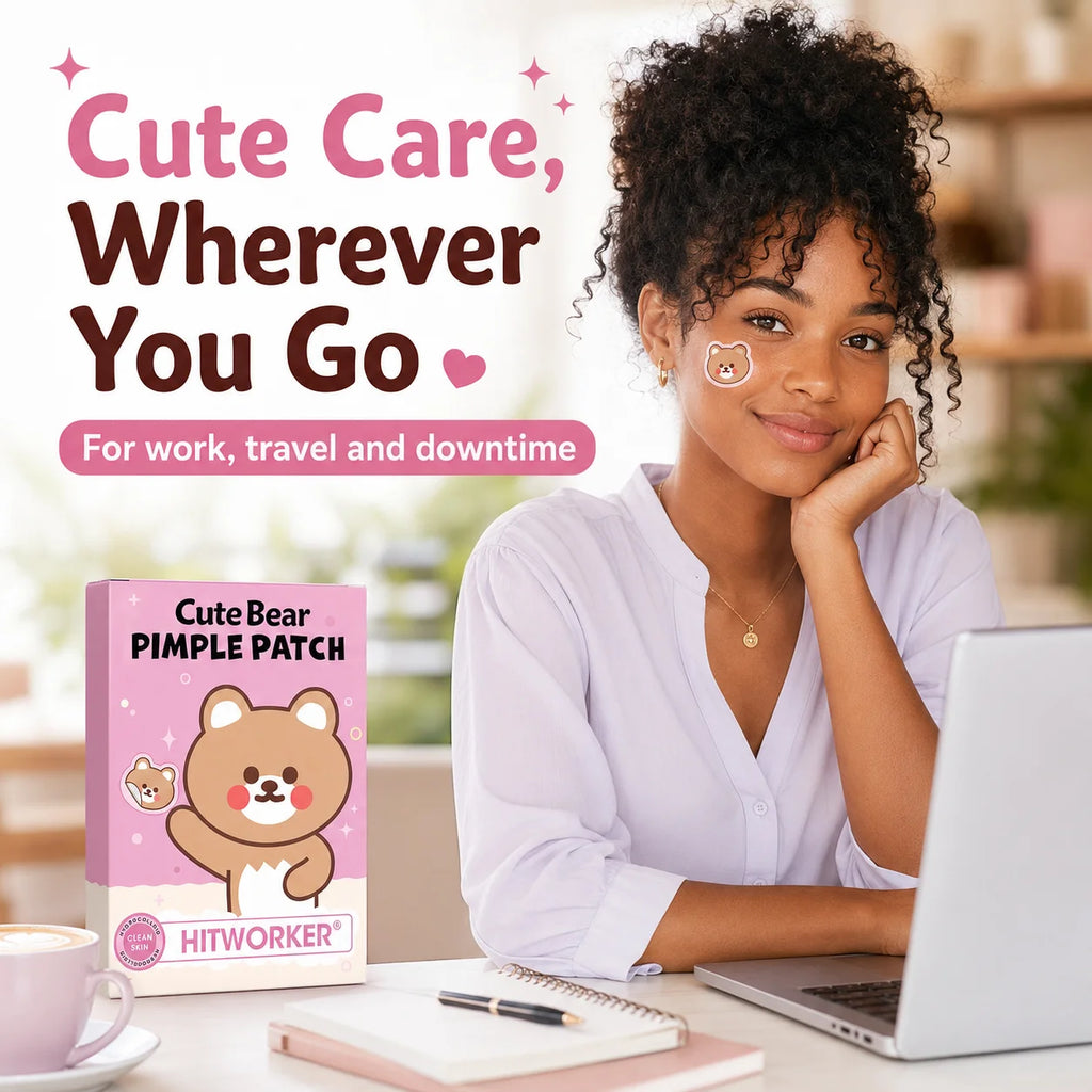 Cute Cartoon Hydrocolloid Blemish Patches – 72 Pack