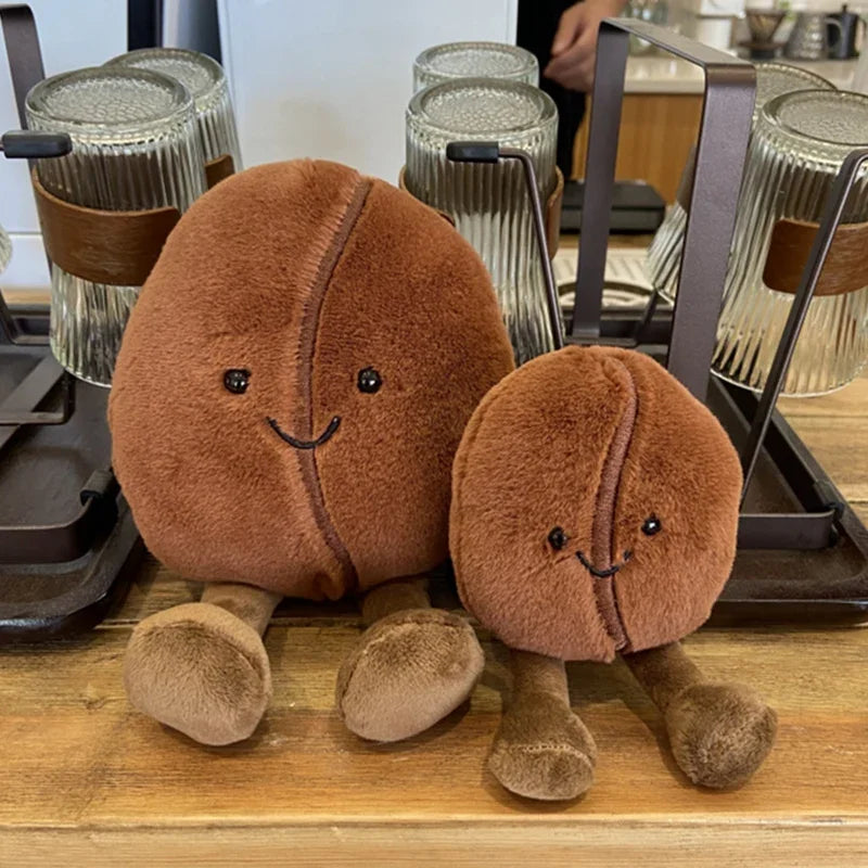 Smiling Coffee Bean Plush