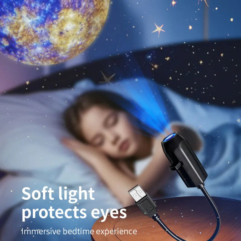 USB Planetary Scene Projector Light