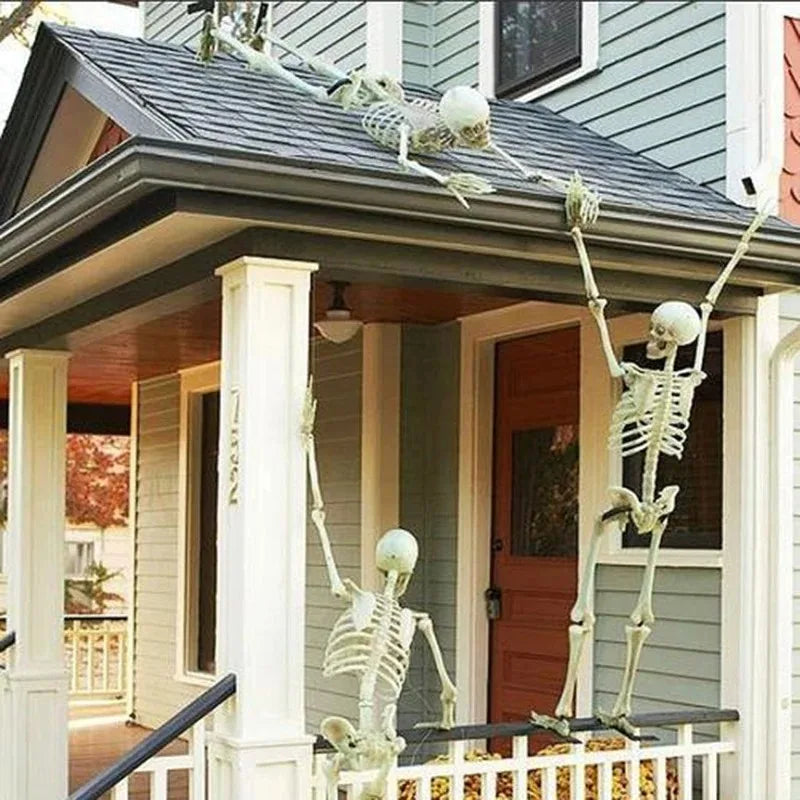 Movable joint skeleton decoration