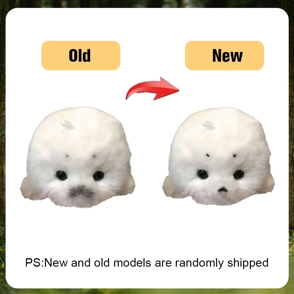 Mini Seal Plush Keychain