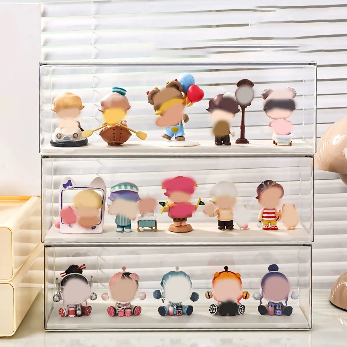 Stackable Clear Collectible Display Case
