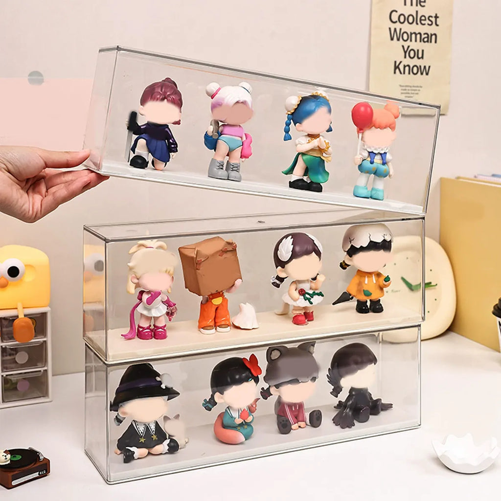 Stackable Clear Collectible Display Case