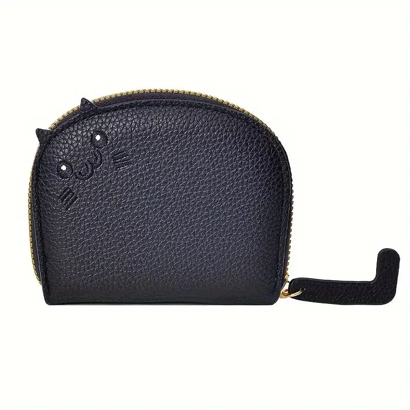 Cat-Shaped Card Wallet