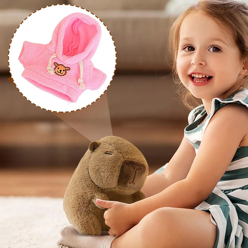 Capybara Plush Doll Clothes – Fits 20–25cm Dolls