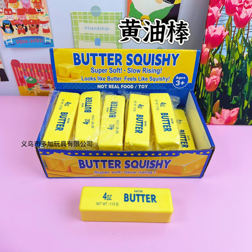Butter Stick Slow-Rise Squishy — 12 Pack