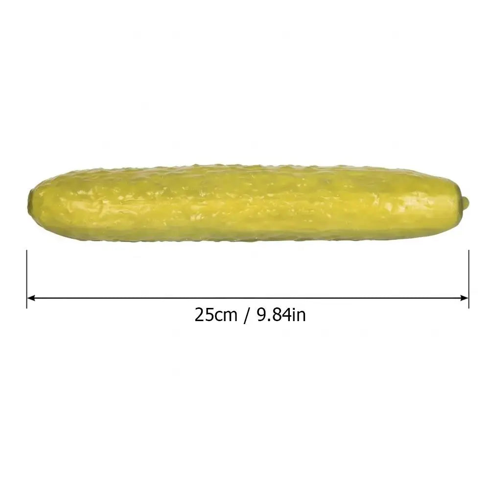 Jumbo pickle squishy stress toy